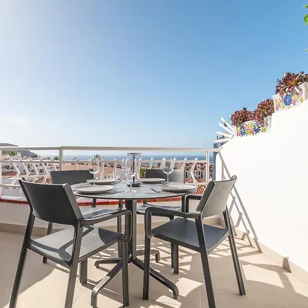 2 Bedroom Luxury With Sea View In Cristianos Appartamento *