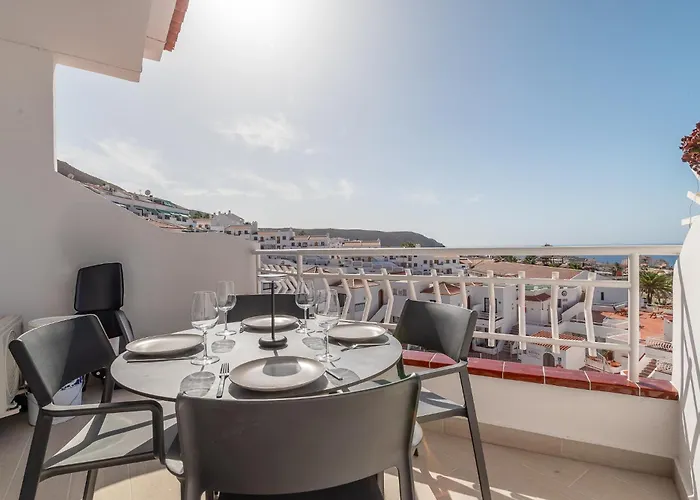 アパート 2 Bedroom Luxury With Sea View In Cristianos *